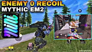 MYTHIC EM2 IS TRULY PAY TO WININ CODM BR | BEST MYTHIC EM2 GAMEPLAY IN IPAD MINI 6