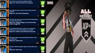 🔸🔶 FORTNITEALL ALL WEEK 11 LEGENDARY QUESTS 🔶🔸