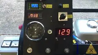 Ethanol 80% and 20% Water with aggressive plasma sparks in pre-chamber