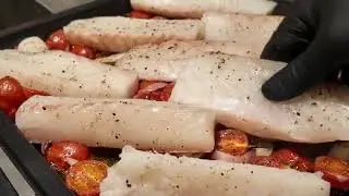 Mediterranean Grilled Cod with Frego