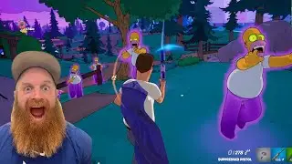 I Destroyed the Homer Zombies - Got a Victory Royale! 