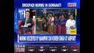 NDA Presidential Candidate Draupadi Murmu campaigns in Manipur