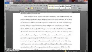 APA 6th edition In Text Citations Direct Quote