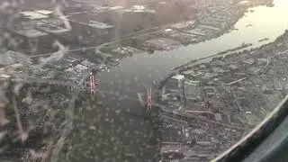 Flight AC 309 landing at YVR Boeing 787-9 Dreamliner