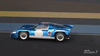Gran Turismo 7 - Alpine A110 Race Car &lsquo;68 - Le Mans (Rain)