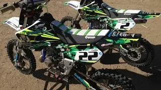 Dirt Bike Motocross Champions in the making