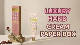 Hand Cream Packaging That Stands Out｜Gold Foil & Smart Inner Tray