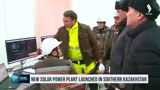 40-megawatt solar power plant launched in Kazakhstan