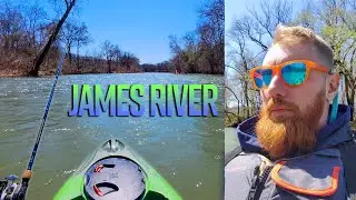 Kayaking the James River - Shelvin Rock to Hootentown