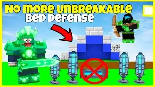 Is UNBREAKABLE BED DEFENSE GLITCH actually patched in Roblox Bedwars?