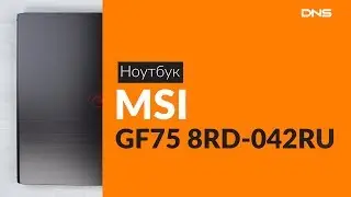 Распаковка ноутбука MSI GF75 8RD-042RU / Unboxing MSI GF75 8RD-042RU