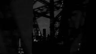 View from Taxi: Crossing to Manhattan, New York. Nostalgia