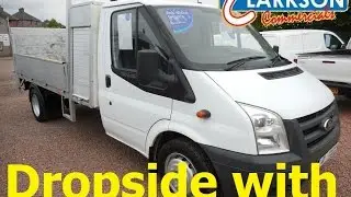FOR SALE - SB08 NYT - www.clarkson-commercials.co.uk - Transit 350 dropside