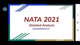 NATA 2021 - 10th April (Phase 1) Question Paper Analysis