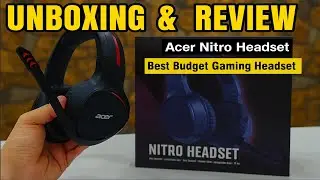 Acer Nitro Gaming Headset Review  3 5mm Audio + Mic in One Jack  Budget Beast!