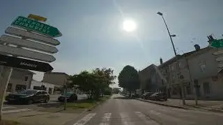 Pt1: 4K Road Trip Europe | Virtual Cycling Workout | Scenic Ride from Lyon to Milan, Italy