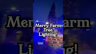 Церемония зажжения рождественской елки на ферме Knott&rsquo;s Merry Farm! 🎄🎄🎄🎄🎄 #merryfarm #knottsmerry...