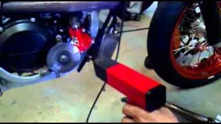 CRF 450 Controlando CDI MQ Tech