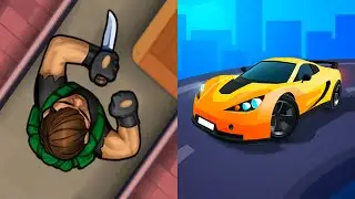Race Master 3D VS Hunter Assassin - All Levels Gameplay Android,ios (Part 8)