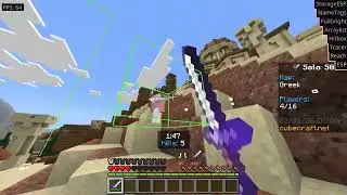 Cheating in Cubecraft.net and having fun.. lol    (full footage)