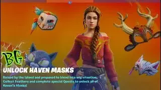 All HAVEN MASKS IN TODAY FORTNITE UPDATE (Fortnite battle royale)