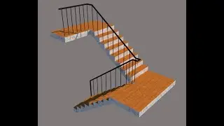 Sketchup 超強路徑跟隨欄杆畫法詳細解說如何快速製作樓梯及欄杆  Explain in detail how to quickly make stairs and railings