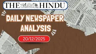 20 DEC 2025 THE HINDU Malayalam Privatization of Space Sector|Great Indian Bustard for UPSC.
