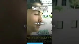 QUANDO RONALDO GUADAGNAVA 1500 EURO #shorts#calcio