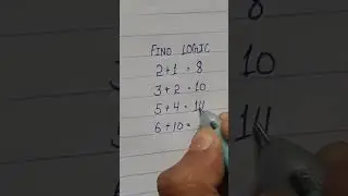 Find logic || #find #logic #math #short