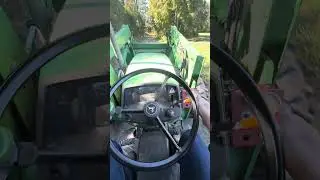 POV Tractor Bush Hog'n. 16 minutes of mowing summer growth