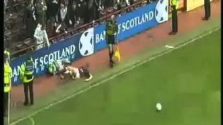 John O'Neill and Hibs fan feel the pain