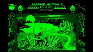 CPC464 Green Screen - Amstrad Action's Dizzy