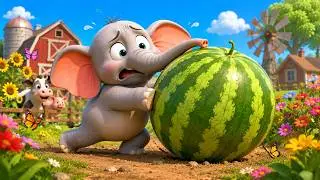 एक मोटा हाथी घूमने चला | Ek Mota Hathi | Hindi Kids Song | Nursery Rhymes with Cartoon
