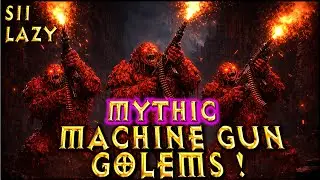 S11 МИФИЧЕСКИЕ ПУЛЕМЕТНЫЕ ГОЛЕМЫ! Ленивый билд призывателя-некроманта в Diablo 4 VoH