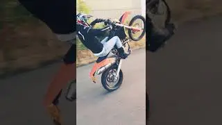 KTM 400EXC CRASH