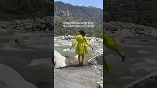 Beautiful view of Beas River Manali 😍 #shorts #youtubeshorts #beasriver
