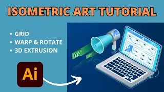 Isometric art il Adobe Illustrator - Tutorial