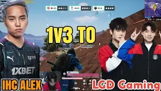 IHC Alex 1v3 LGD Gaming in PMGC 2022