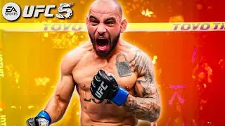 ANNOYING Jean Silva Player Gets FOLDED in Ranked (UFC 5)