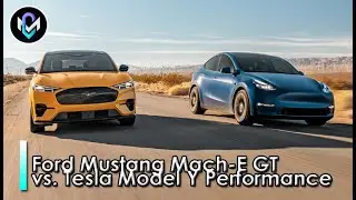 Ford Mustang Mach E GT vs  Tesla Model Y Performance; The Future Is Good, Fun, and Fast