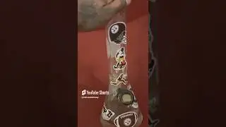 THCTV EP . 1 - CUSTOM 14 INCH WHOMP IT BONG STEELERS EDITION 😯🤳🏾🔥! #subscribe #like #fyp #shorts