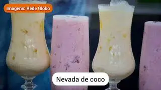 Receita nevada de coco Mais Voc&ecirc; Ana Maria Braga