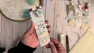 Vellum Shaker Bookmarks/Tutorial