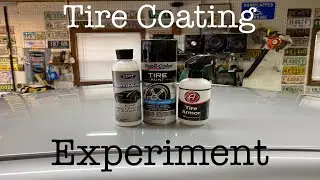Tire Coating Experiment - Adam's vs Optimum vs Dupli-Color Tire Paint