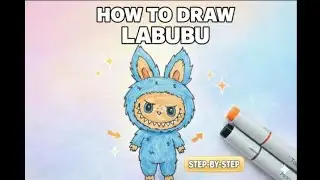Easy Labubu Drawing Tutorial 🐰 | Step-by-Step for Beginners