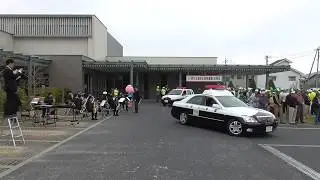 Spring traffic safety campaign in OKAYAMA JAPAN
