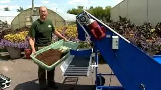 SB Machinerie SBO5 Тепличный пресс-подборщик и наполнитель для горшков
