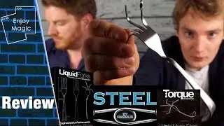 Steel, Torque, Liquid Forks von Rasmus, Chris Stevenson und WMS || Enjoy Magic Review