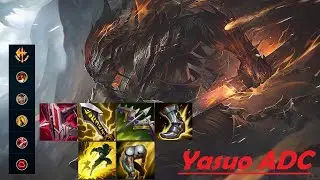 Yasuo ADC & Thresh vs Ezreal & Lux - Challenger Replays - Patch 11.5 - KDA 19/4/6