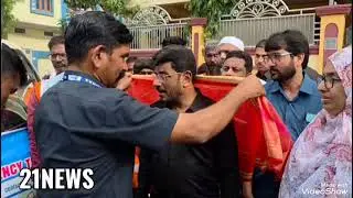 AIMIM Yakutpura MLA Jaffar Hussain Meraj  attended the programm. GHMC launched  Monsoon Emergency